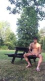 German boy naked public outdoor wank cum jerk off masturbation in front of people show off exhibit exhibition fkk snapshot 7