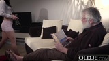 Old Young Porn Sexy Teen Fucked by old man on the couch snapshot 2