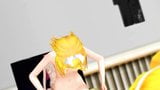 (mmd) ¡kagamine rin se desnuda para su hermano cachondo! snapshot 10