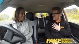 Fake Driving School 18yr black teen filled up by her teacher snapshot 2