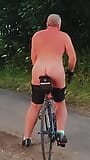 Slippong out of my cycling skinsuit mid-ride snapshot 2