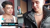 De barman deel 3 met Cain Gomez, Angel Crush, Axel Yerel & Enrique Mudu - Latina Leche snapshot 2