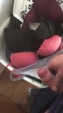 Swiss customer Panty and Bra Raid Cumshot snapshot 5