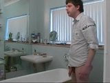 Naughty boy spanked in bathroom snapshot 15