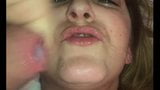 Milf sprayed in the mouth and she swallowed the tasty cum. snapshot 6