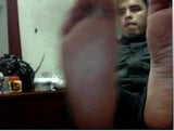 straight guys feet on webcam - latin machos snapshot 11