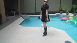 Leather clothes in the pool snapshot 1