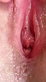 Super Close-Up Wet Pink Pussy and Clit Orgasm snapshot 7