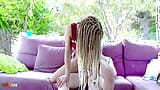 First porn scene for the delicious young Italian Rasta: Alana snapshot 9