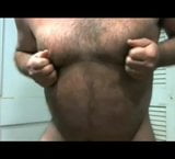 Gaystrokindad verbal hairy bear Jack's off and cums snapshot 9