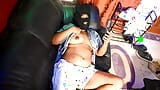 Tamil Self masturbation Video - Part II - Aunty doing herself - Nude exposure - Big boobs with Sharp Nipples snapshot 5