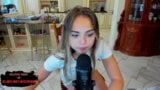 Asmr schoolgirl licks microphone snapshot 5