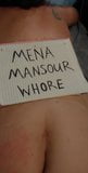 Mena Mansour Whore spanked snapshot 3