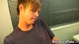 Cute blond Colby Bonds wanking session snapshot 1