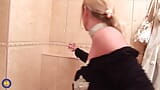 Hot Mature Slut Having Kinky Sex on the Toilet snapshot 2