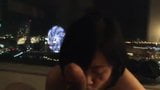 Japanese Wife Gives Blowjob At The Hotel snapshot 2