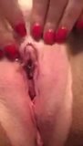 Wife's big clit and gaping pussy snapshot 6