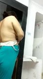 Desi Mature Aunty getting dressed snapshot 7