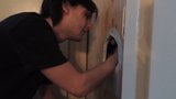 Friend tries out my gloryhole from my side of it! snapshot 1