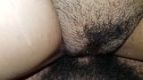 Girlfriend enjoys cum on my cock with a creampie finish snapshot 15