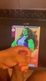 She Hulk трибьют спермы snapshot 1