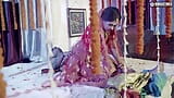 Desi Cute 18+ Girl Very 1st wedding night with her husband and Hardcore sex ( Hindi Audio ) snapshot 16