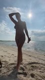 Milf on Beach Naked snapshot 10