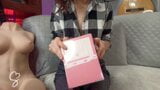 Sarah Sue Unboxing PinkPunch Sunset Mushroom Vibrator snapshot 2