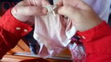 POV Panties fetish. Fetishist humiliation. Guy steals neighbor's women's panties snapshot 3