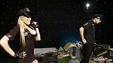 Sexo cosplay duro con tetona milf Cindy Behr en uniforme de policía snapshot 1