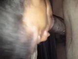 Ebony wife homemade oral snapshot 1