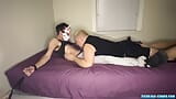 Amateur enmascarada Foxy Sox cosquillas por todo el cuerpo flaco snapshot 7