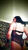 Horny girl dancing when her BBC is ON the way to her!! she felling happy snapshot 4