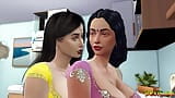 Sasvani & basanthi episodio 2 - wickedwhims - richiesta di fan snapshot 2