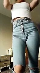 Turkish woman getting undressed