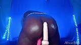 Nigerian Slut tight pussy fuck with a fucking fuck machine is so beautiful unbelievable snapshot 3