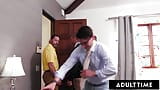 ADULT TIME - Con đĩ cô đơn Rhyder bị chia tay với bukkake tập thể từ con cu to! snapshot 3