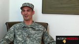 ARMY: SOLDIER JACKS OFF AND SHOOTS HIS LOAD OVER HIS HEAD snapshot 3