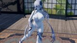 cute monster dance with huge boobs without clothes snapshot 8