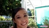 Arial Rose Masturbates Outside On Her Porch snapshot 2