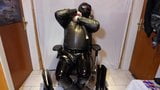 Wanking with Rubberboots + Cumshot snapshot 3