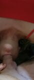 Deep penetration of the milf's throat snapshot 3