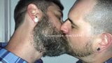 Adam and Richard Kissing snapshot 2