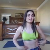 Danica McKellar yoga demo snapshot 24
