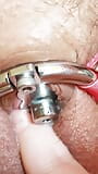 First time cumming in my inverted chastity device 5 inch urethral catheter tube snapshot 7