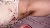 Cumshot on hairy armpits snapshot 8