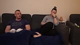 Stepsis gives Stepbro a helping Hand Mouth and Pussy snapshot 1