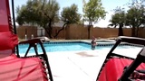 anna belle peaks super hot by the pool, awesome feet snapshot 21