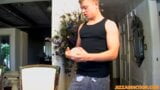 Der freche Twink Micah Andrews benutzt Solo Dildo und Fleshlight snapshot 2