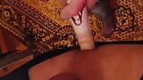 Dominatoare feminină Stăpâna Eva fetiș în latex dominatoare joacă jucării anale sclavului BDSM Kink snapshot 7